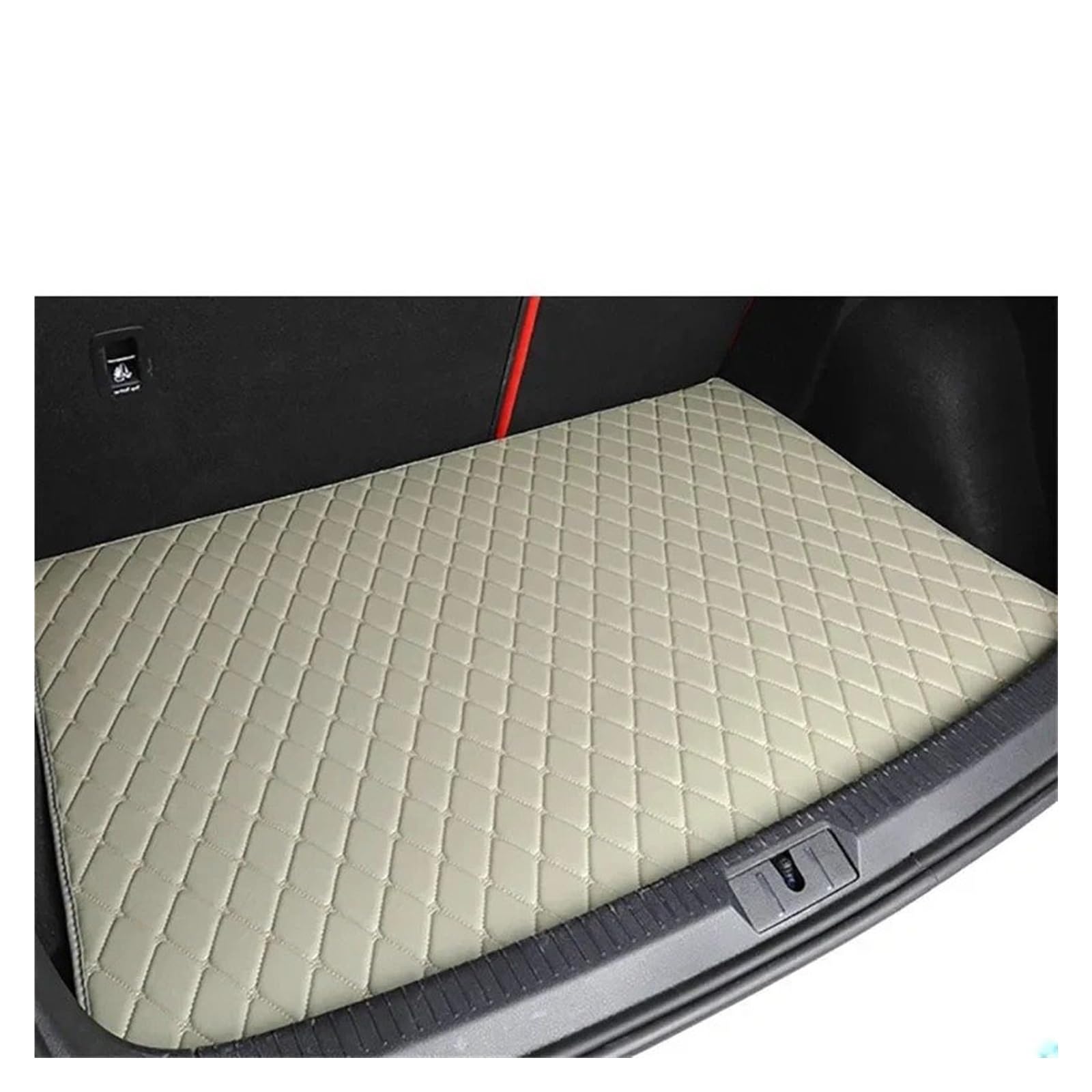 Für FIAT Für Freemont 7-Sitz 2012 2013 2014 2015 2016 2017 Cargo-Liner Boot Teppiche Hohe Seite wasserdichte Kofferraum Matte Auto Kofferraum Schutzmatte(Gray Sigle) von TjOta