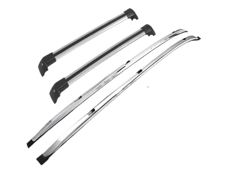 Für Für RDX 2019 2020 2021 2022 4Pcs Aluminium Dachreling Racks Kreuz Bars Querstangen Fracht Träger Gepäckablage Auto Auto Dachträger von TjOta