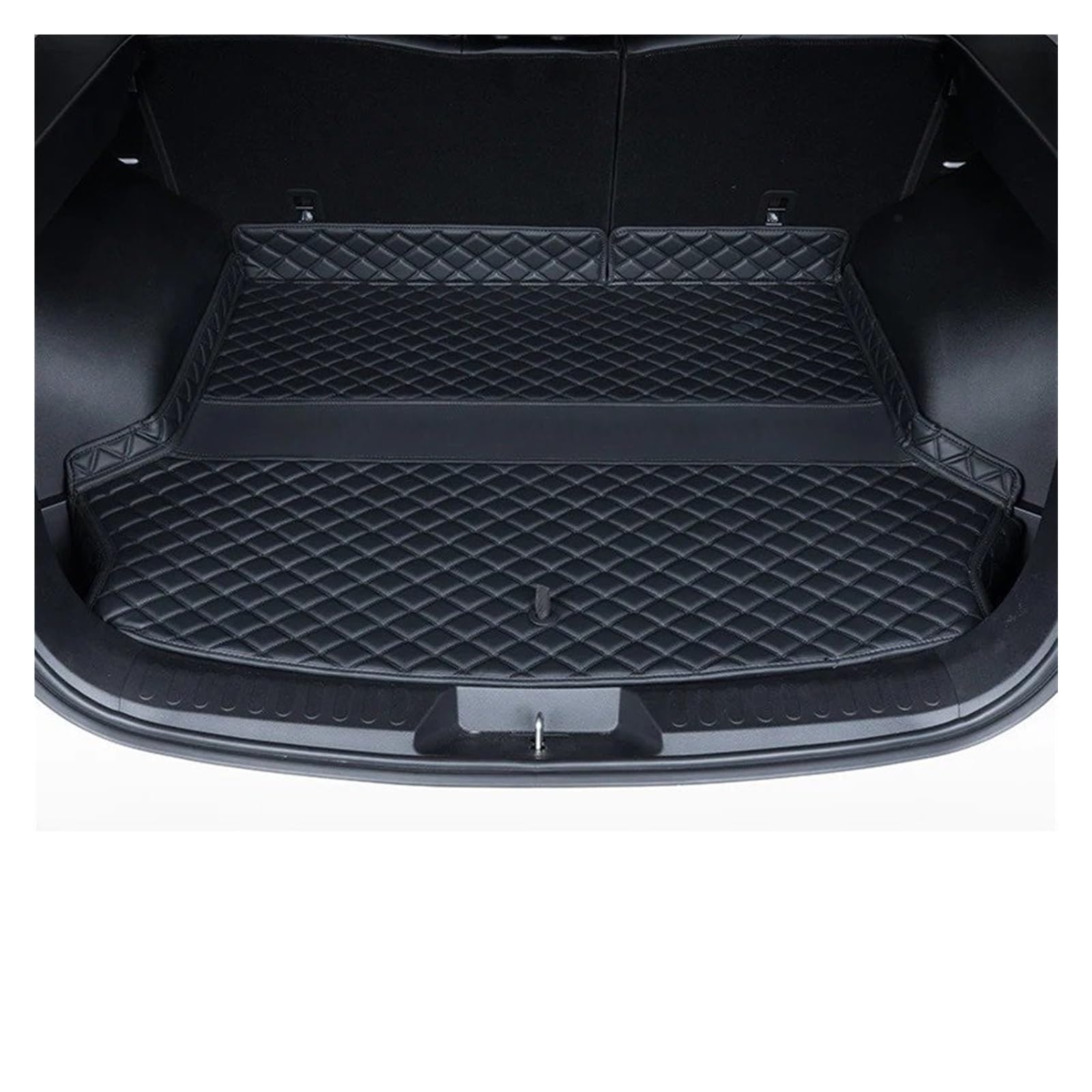 Für GWM Für Great Für Wall Für Haval H6 3. 2021 2022 Wetter Cargo Liners Auto Kofferraum Unteres Fach Innen Zubehör Kofferraum Frunk Matten Auto Kofferraum Schutzmatte(A-1PCS) von TjOta