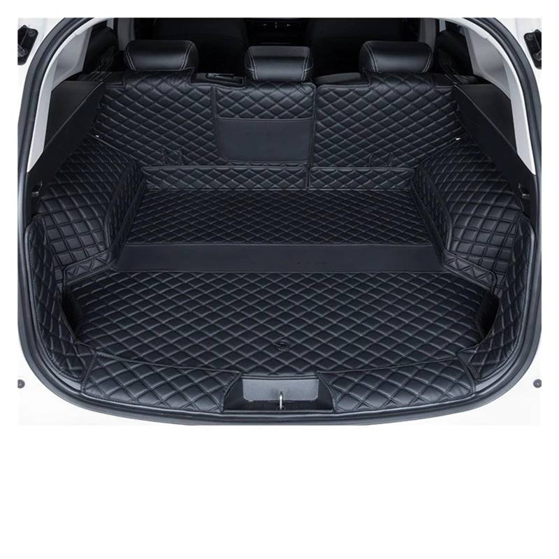 Für GWM Für Great Für Wall Für Haval H6 3. 2021 2022 Wetter Cargo Liners Auto Kofferraum Unteres Fach Innen Zubehör Kofferraum Frunk Matten Auto Kofferraum Schutzmatte(F-6PCS) von TjOta