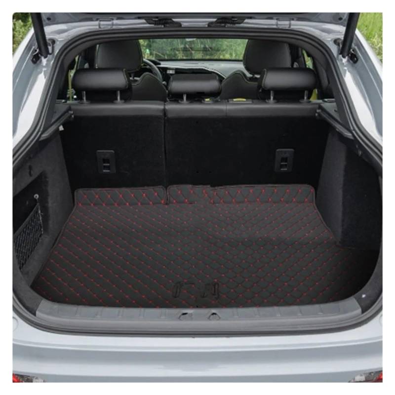 Für Geely Für Tugella 2019-2025 Leder wasserdichte Cargo-Liner Pad Interne Auto Zubehör 1pc Auto Nach Hinten Stamm Matte Auto Kofferraum Schutzmatte(Color 2) von TjOta