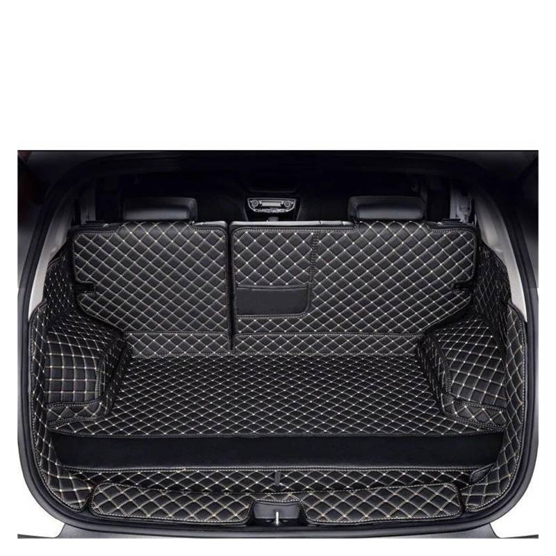 Für Haval H3 2024 2025 Zubehör Auto Kofferraum Matte Hinten Stamm Liner Cargo Leder Fach Schutz Zubehör Matten Auto Kofferraum Schutzmatte(B-Coffee) von TjOta