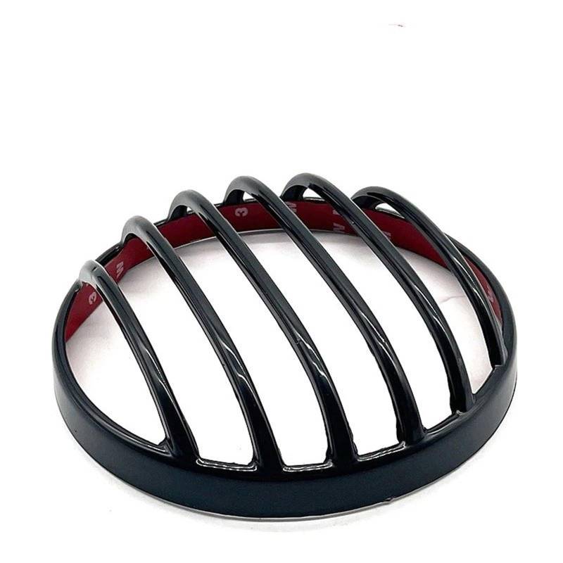 Für Rebel Für CMX300 Für CMX500 Für CMX1100 2020-2024 Motorrad Scheinwerfer Grill Abdeckung Vorderen Kopf Licht Lampe Schutz Schutz Motorrad Front Scheinwerfer Grill Abdeckung(Glossy Black 1 Pcs) von TjOta