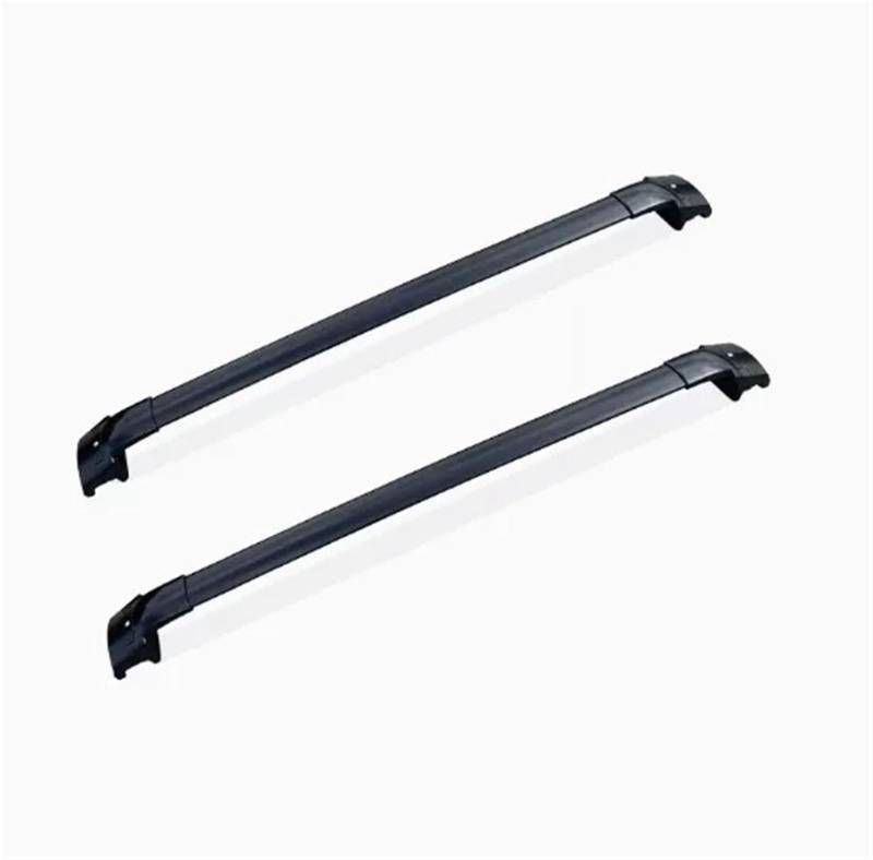 Für Toyota Für Sequoia 2018 2019 2020 2021 2022 Dach Rack Schienen Träger Kreuz Bars Querstangen Aluminium Schwarz 2PCs Gepäckablage Auto Auto Dachträger von TjOta