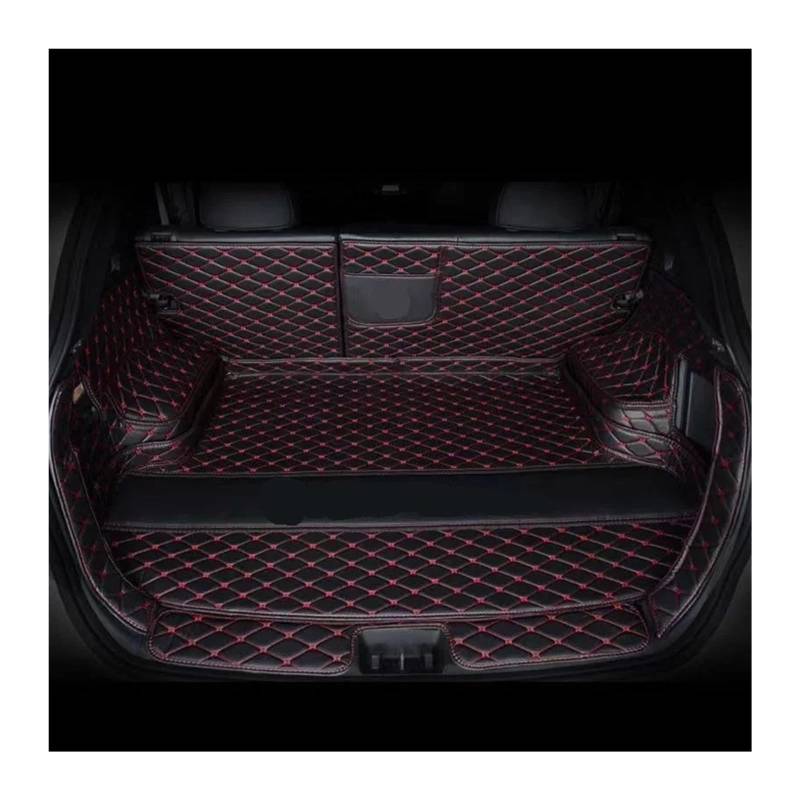 Für X3 M Für X4 M Für X5 M Für X6 M XM Maßgeschneiderte Auto Stamm Pad Ruoze Auto Stamm Pad Ist Geeignet Auto Kofferraum Schutzmatte(B-Black red line) von TjOta