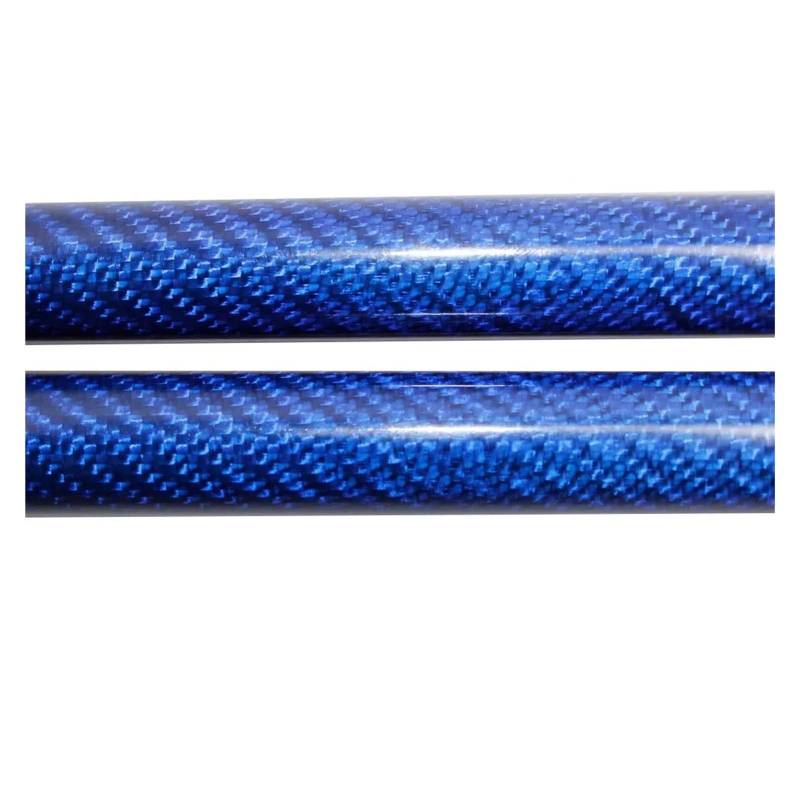 Hinten Heckklappe Dämpfer Für Dodge Für Brisa Fließheck 2002–2011 Heckklappe Kofferraumstreben Gasfeder Hebeunterstützung Dämpfer 483 Mm Kofferraum Gasfeder(Blue Carbon Fiber) von TjOta