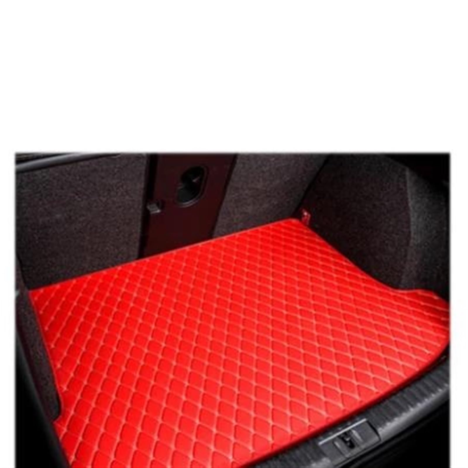 Kofferraumwanne Für Lexus Für LX Für 570 Für 5 Sitze 2017 Für LX570 2016-2013 wasserdichte Boot Teppiche Liner Spezielle Stamm Matten Antirutschmatte Kofferraum(Red) von TjOta