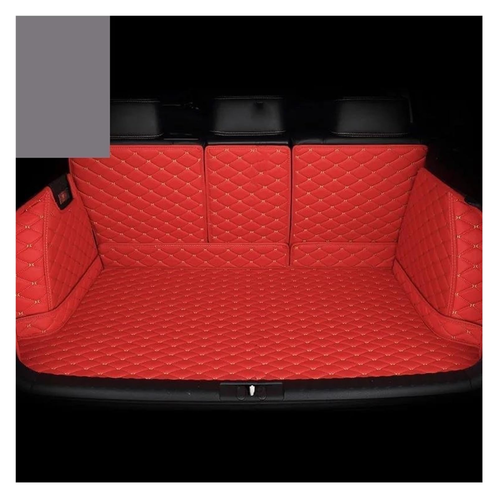 Kofferraumwanne Für Lexus Für RX 2004~2009 5 Sitz Leder Auto Hinten Stamm Matten Wasserdicht Pad Teppich Fach Teppich Schlamm Auto Zubehör Antirutschmatte Kofferraum(1Red) von TjOta