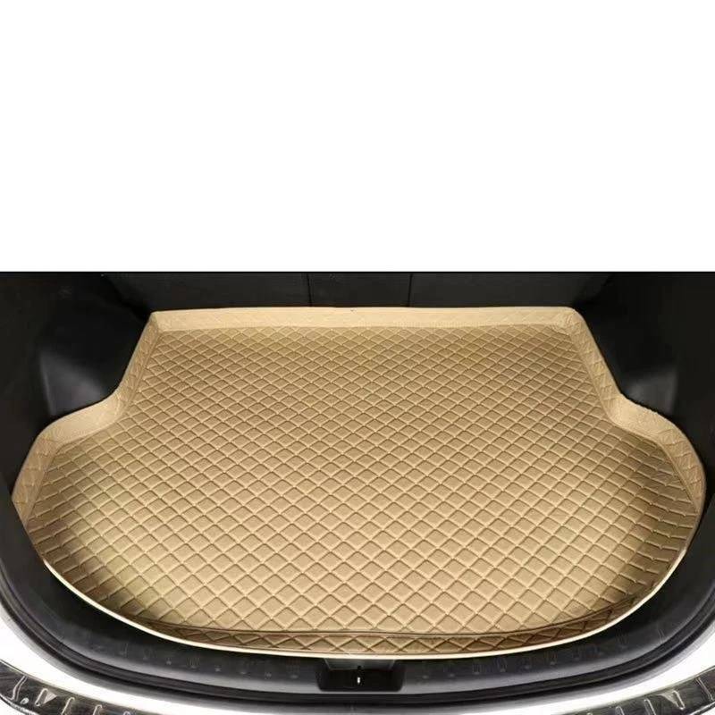 Kofferraumwanne Für Mitsubishi Für Grandis Für Jahr Von 2006-2012 Custom Fit Auto Zubehör Kofferraum Cargo Mat Teppich Liner Matte Für 2000 Modelle Antirutschmatte Kofferraum(Beige) von TjOta