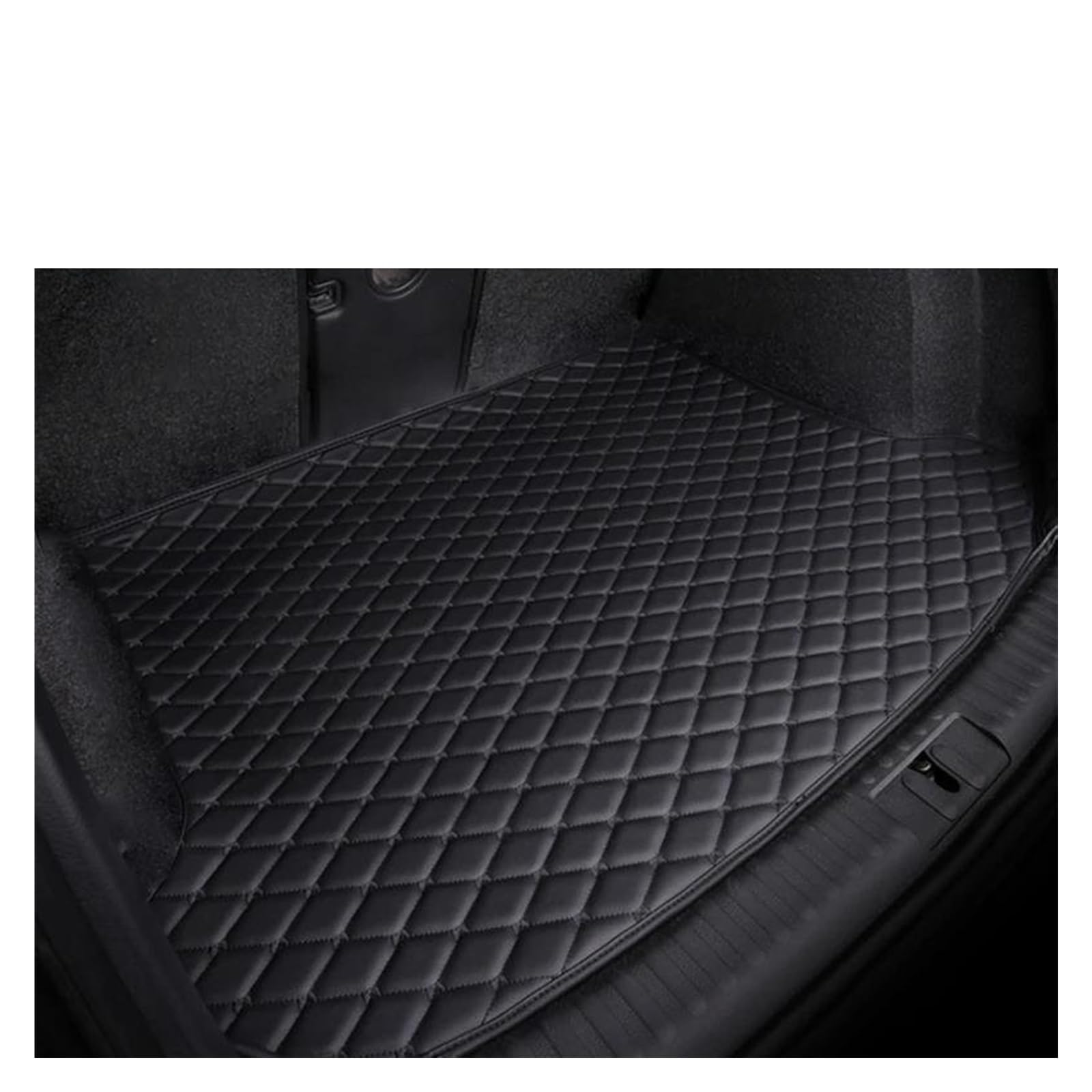 Kofferraumwanne Für VW Für Scirocco 2009 2010 2011 2012 2013 2014-2017 Kofferraum Matte Cargo Liner Teppich Innen Teile Zubehör Abdeckung Antirutschmatte Kofferraum(Black) von TjOta