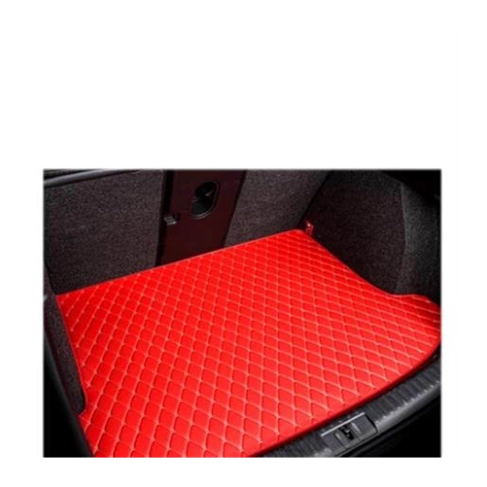 Kofferraumwanne Für Volvo Für XC60 2015 2014 2013 2012 2011 2010 2009 Auto Stamm Matten Teppiche Fracht Boot Liner Teppiche Abdeckung Innen Zubehör Antirutschmatte Kofferraum(Red) von TjOta