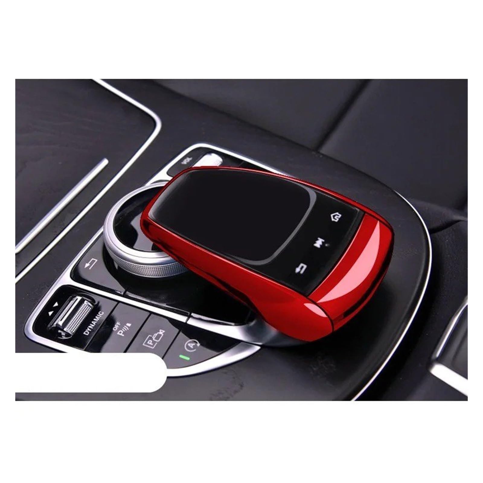 Mittelkonsole Dekor Für Benz CE Für GLC Für GLS GV Klasse W205 W213 X253 TPU Auto Center Control Maus Screen Protector Abdeckung Auto Styling Mittelkonsole Styling(Red) von TjOta