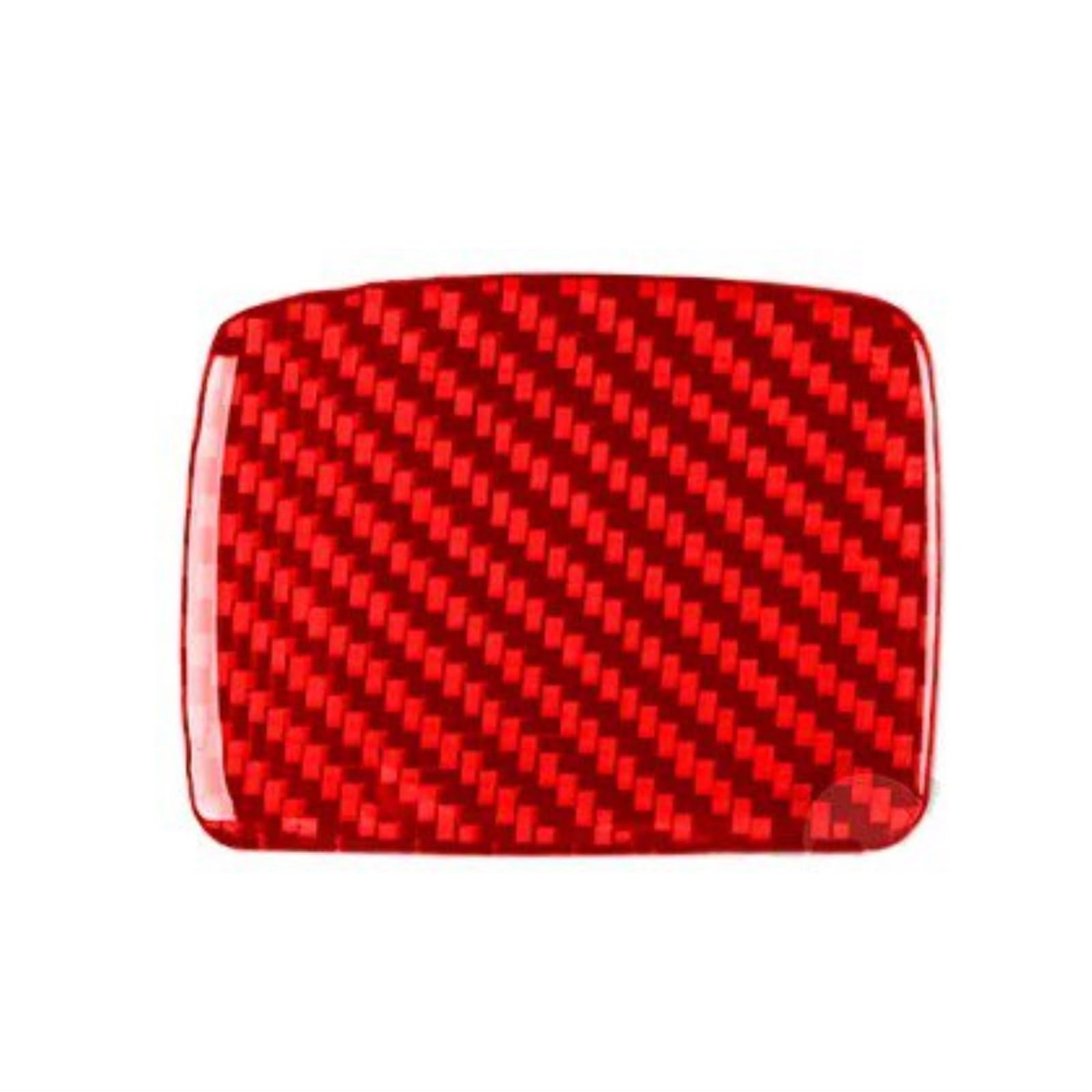 Mittelkonsole Dekor Für Toyota Für Corolla 2007-2013 Carbon Fiber Center Aschenbecher Panel Trim Abdeckung Auto Innen Zubehör Dekorative Aufkleber Mittelkonsole Styling(Red) von TjOta