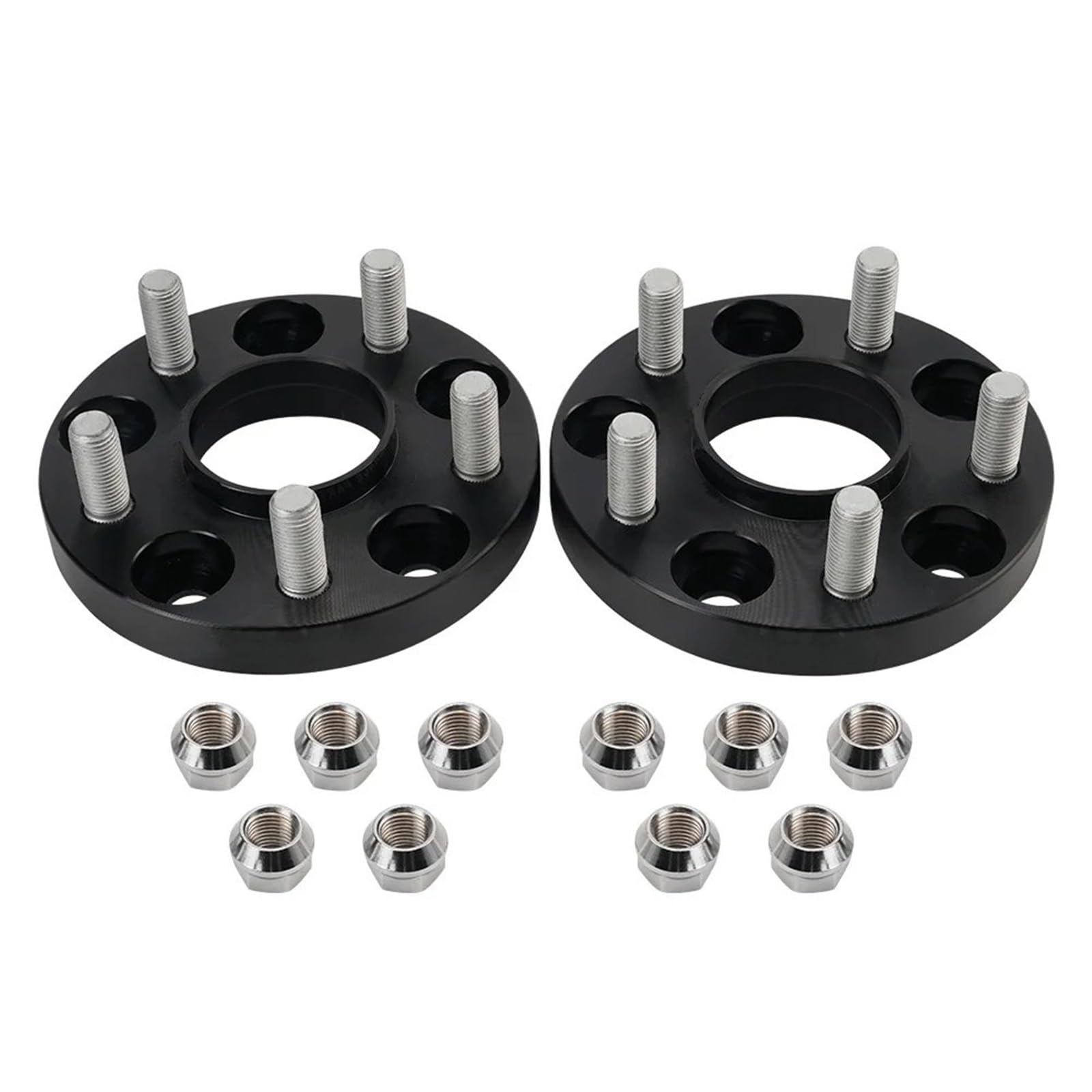 Rad Spurverbreiterungen Für Tesla Für Modell 3 Aluminium 15mm 5X 114,3 MM Hubcentric Rad Spacer Kit Auto Distanzscheiben von TjOta