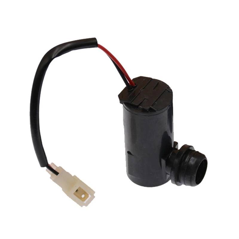 Wischermotor 12V 24V Universal Fahrzeug Windschutzscheibenreinigung Wassertank Motor Scheibenwischer Waschpumpe Wasserstrahlmotor Autozubehör Autowischermotor(24V with Wire) von TjOta