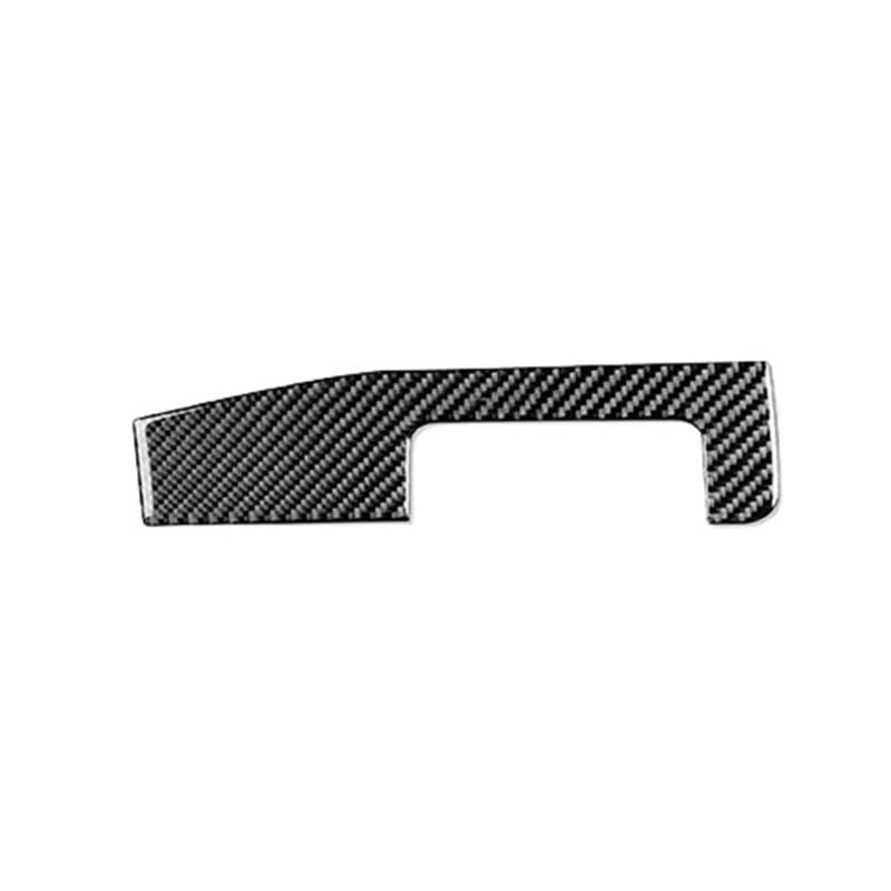 Auto Interieur Panel Carbon Fiber Instrument Central Center Panel Trim Streifen Auto Innen Zubehör Dekorative Aufkleber Für E46 1998 1999 2000 2001 2002 2003 2004 2005 Auto Interieur Abdeckung(A Black von Tjxtixle