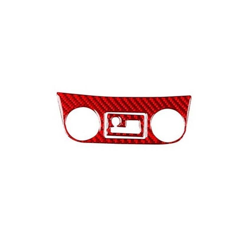 Auto Interieur Panel Carbon Fiber USB Lade Port Panel Trim Abdeckung Auto Innen Zubehör Dekorative Aufkleber Für Hyundai Für Veloster 2011 2012 2013-2015 2016 2017 Auto Interieur Abdeckung(Red) von Tjxtixle