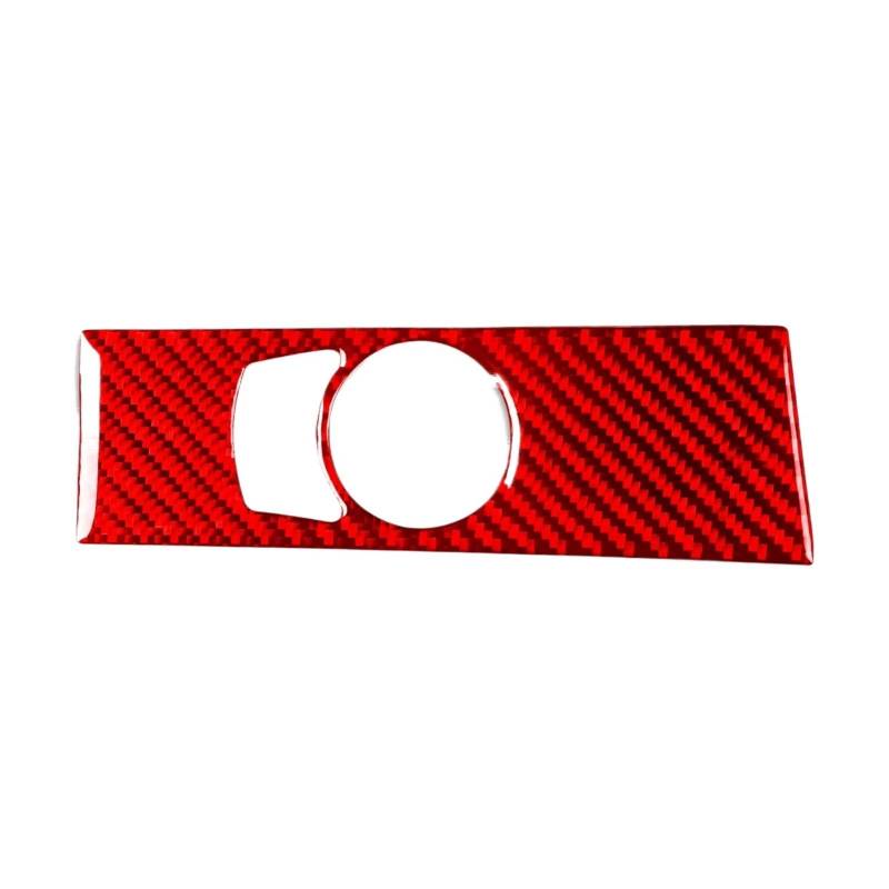 Auto Interieur Panel Für 5 Series E60 2004 2005 2006 2007 Scheinwerfer Schalter Panel Abdeckung Trim Aufkleber Real Carbon Fiber Auto Innen Zubehör Auto Interieur Abdeckung(C Red) von Tjxtixle