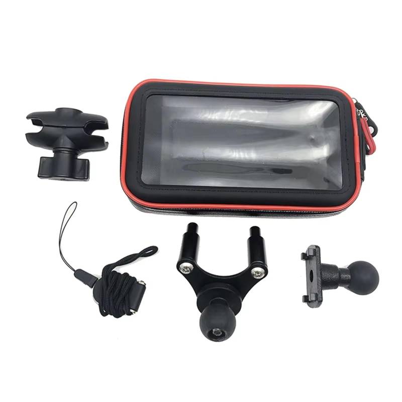 Motorrad GPS Halterung Für Ducati 899 959 1199 1299 Panigale 2012-2018 2017 Motorrad USB Handy Ladegerät Ständer Halter GPS Navigation Halterung Navigations Halterung(Bag 5.3-6.1 inch) von Tjxtixle