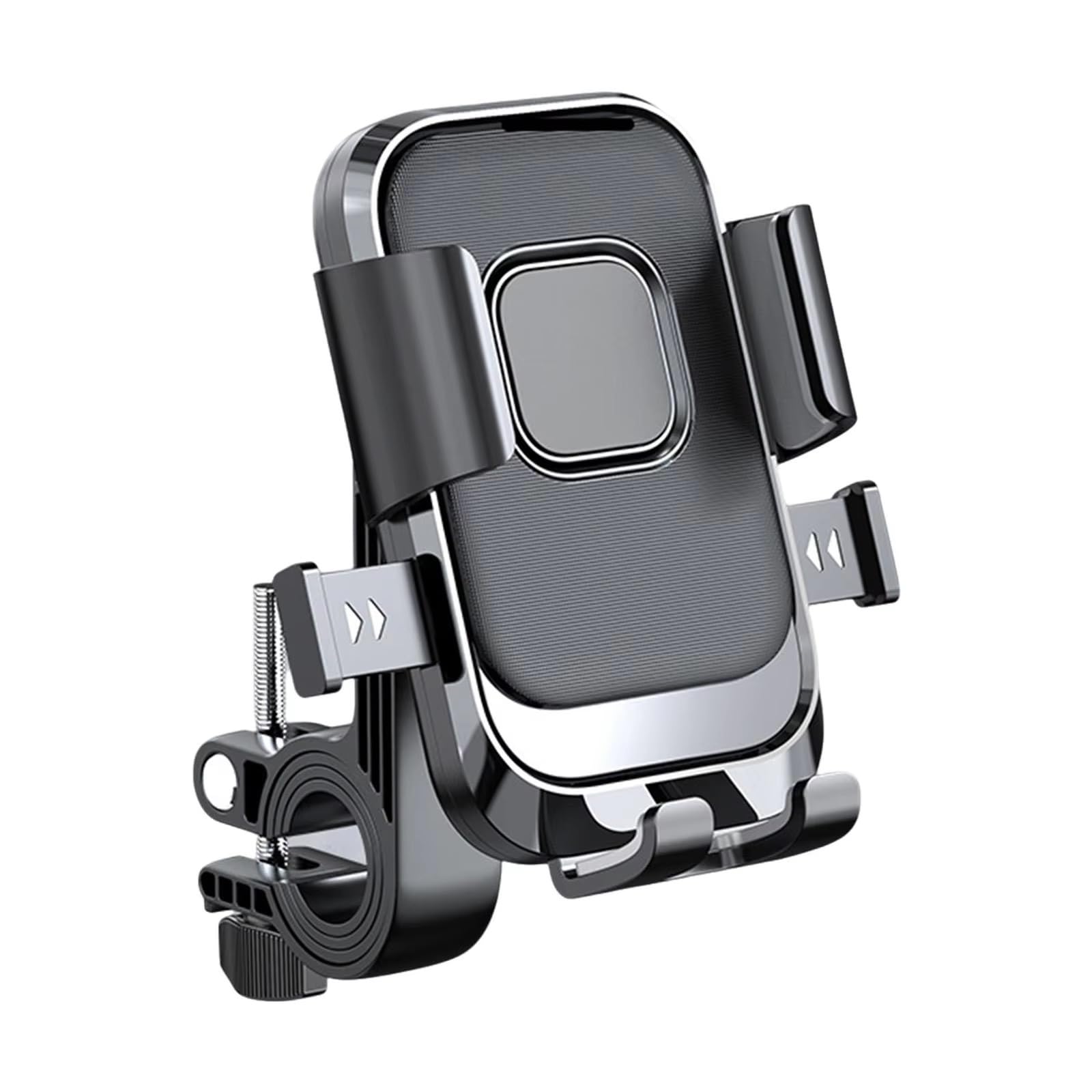 Motorrad GPS Halterung Für Fahrradfahren Motorrad-Roller-Radfahren Generische Motorrad-Telefonhalterung 360 Drehbare Navigationshalterung Roller-Telefonclip Navigations Halterung(On Handlebar) von Tjxtixle