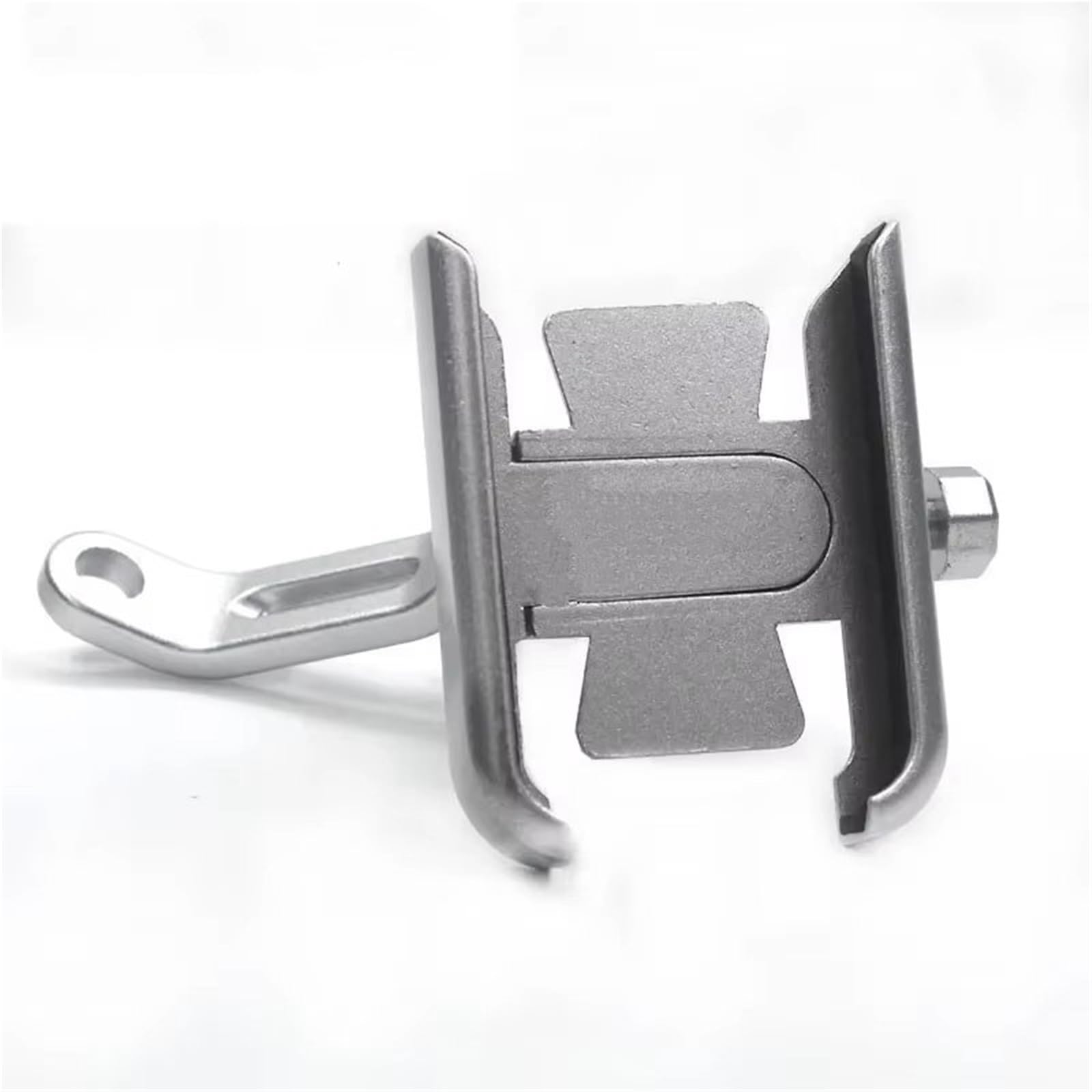 Motorrad GPS Halterung Für Kawasaki Für MT Für 07 Für MT07 Motorrad Universal Mobiltelefonhalter Mount Bracket Aluminium Für MT07 -Klammerzubehör Navigations Halterung(Mirror Type Silver) von Tjxtixle