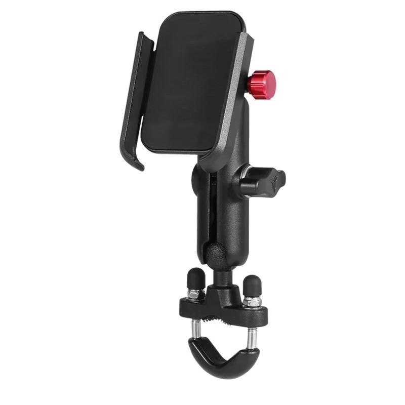 Motorrad GPS Halterung Universal Motorrad Lenker Spiegel Handy Halter Für Ladegerät Telefon Stehen GPS Halterung Mit USB Lade Navigations Halterung(USB Handlebar) von Tjxtixle