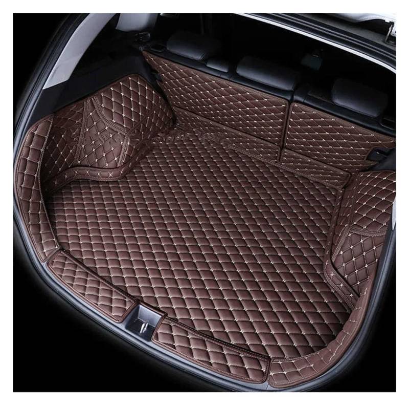 Kofferraummatten Für Hyundai Für Ix35 2010 2011 2012 2013 2014 2015 Auto Teppich Teppiche Cargo Liners Kofferraum Matte Kofferraumwanne Schutzmatte(Coffee-B) von Tkxvcejv