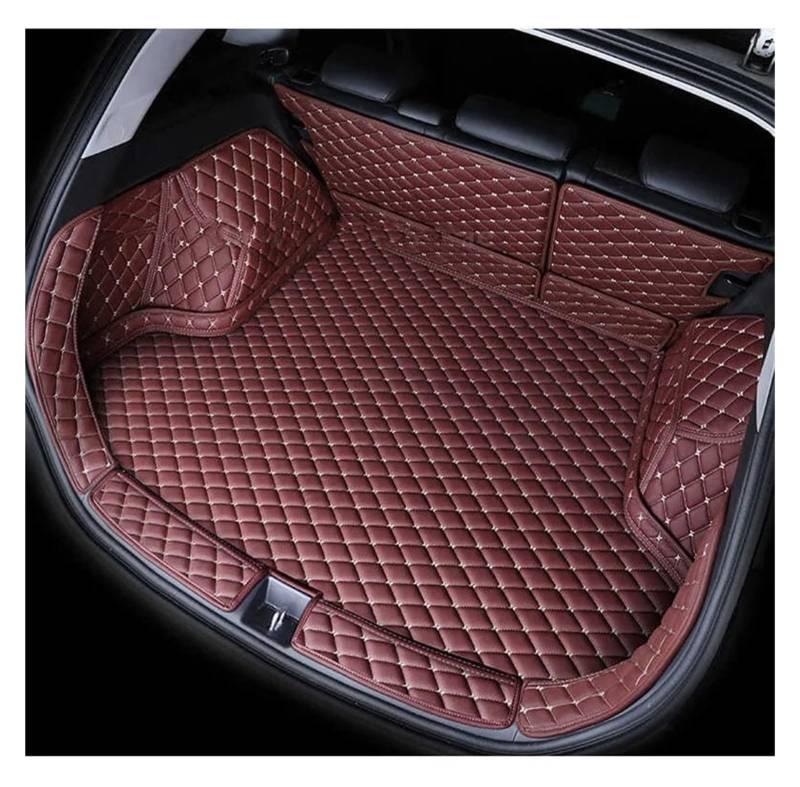 Kofferraummatten Für Hyundai Für Ix35 2010 2011 2012 2013 2014 2015 Auto Teppich Teppiche Cargo Liners Kofferraum Matte Kofferraumwanne Schutzmatte(Wine red-B) von Tkxvcejv