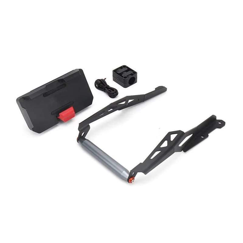 Tkxvcejv Handyhalter Motorrad Für CFMOTO 800MT 2023 Motorrad Zubehör GPS Halterung Telefon Halter Navigation Halterung Fahrrad Handyhalterung(Set - 22MM) von Tkxvcejv