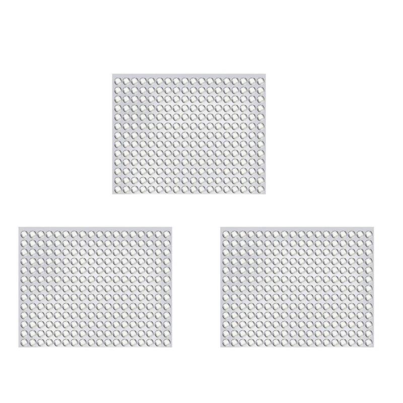 Tlily 1512 Stueck 6mm DIY Bling Crystal Selbstklebende Strass Sticker von Tlily