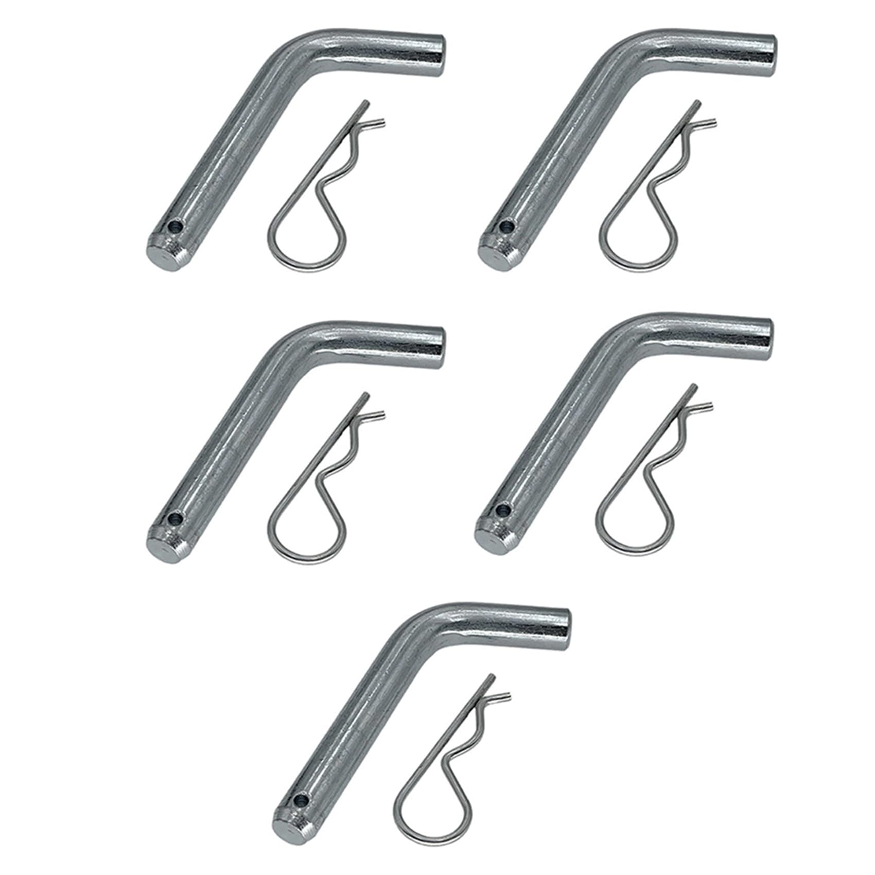 Tlily 5X Anhänger Kupplung Stift und Clip 5/8 Durchmesser Heavy Duty Anhänger Kupplung für 2 Durchmesser Empfänger Kupplung Halterung von Tlily