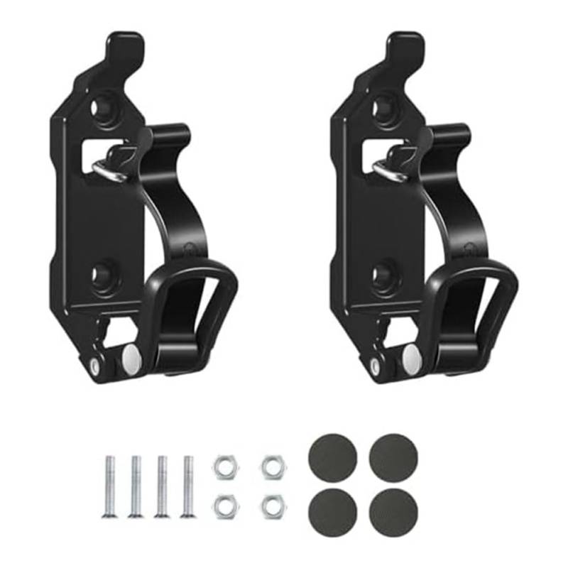 Tlily 6-Teiliger Dachträger-Schaufelträger für -Overland-Ausrüstung, Off-Road-Dachträger-, Passend für Werkzeuge mit Einem Durchmesser Von 0,65 Bis 1,55 von Tlily