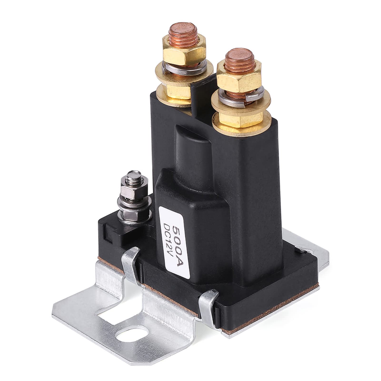 500 A DC 12 V Starkstrom-Autostarter-Relais für Universelle 12 V-Anwendungen, Hergestellt aus Wasserbeständigem Schwarzem -Kunststoff von Tnfeeon