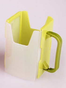 Karton Milch Cup Holder, Drink Guice Milchtüte Box Einstellbare Baby Holder Cup für das Trinken Training(Grün) von Tnfeeon