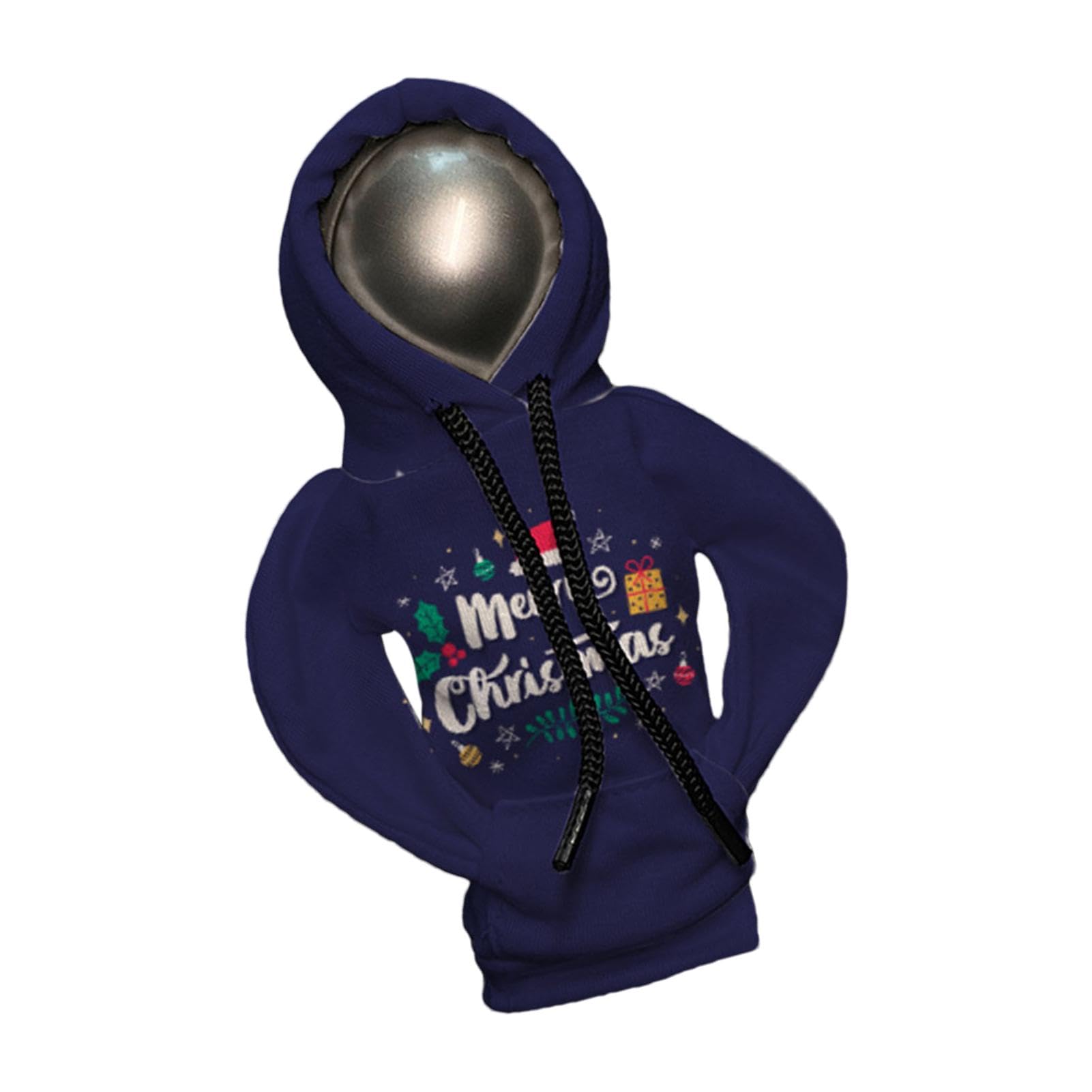 TocaFeank Auto-Gangschaltung-Hoodie,Hoodie-Auto-Gangschaltung-Abdeckung - Kfz-Schaltknaufabdeckung | Auto-Schaltschutz-Abdeckungsschutz, automatischer Schaltknauf, Weihnachtsdruck, Hoodie-Abdeckung von TocaFeank