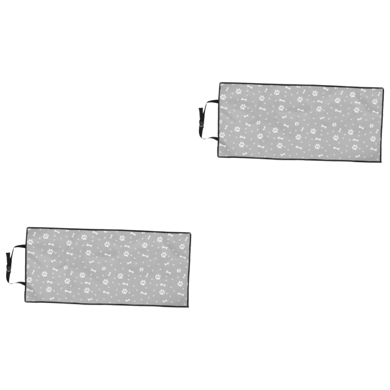 Toddmomy 2st Automatte Für Haustiere Autositzkissen Für Haustiere Autositzbezug Für Haustiere Sitzbezüge Für Haustiere Sitzschutz Für Auto Haustiermatten-autozubehör Grey Tuch von Toddmomy