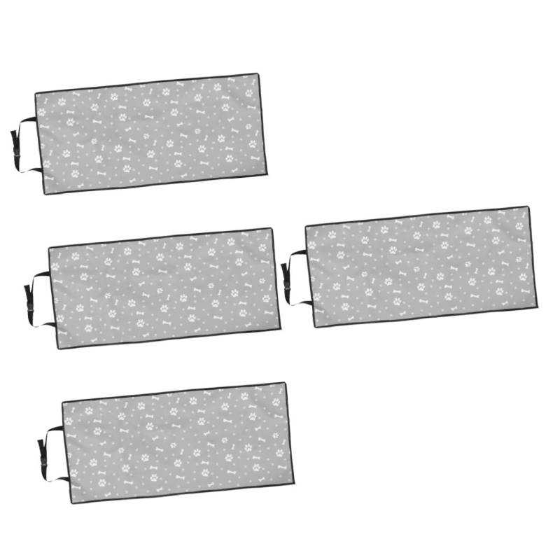 Toddmomy 4 Stück Haustier Automatte Autositz Autositzeinlage Autositzschutz Für Hunde Haustier Autozubehör Autositzschoner Auto Pad Für Hunde Sitzbezug Für Haustiere Haustier von Toddmomy
