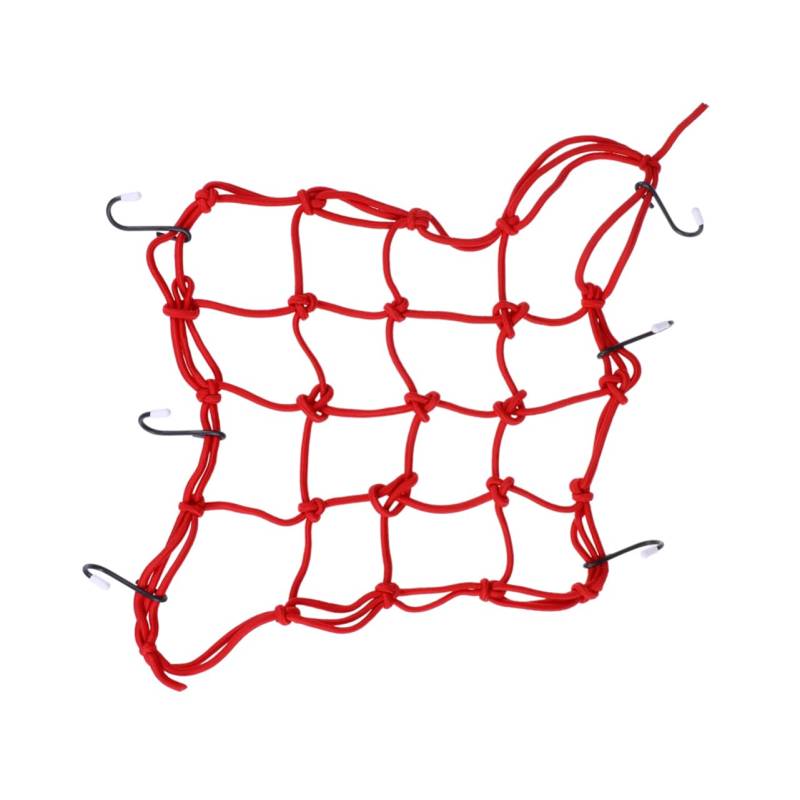 Toddmomy Gepäcknetz Für Fahrräder Helmnetz -Bungee-Netz Motorradzubehör Bungee-Netz Mesh Hinteres Rahmennetz -Kits Bungee-frachtnetz -netztasche Fahrrad Elastisch von Toddmomy