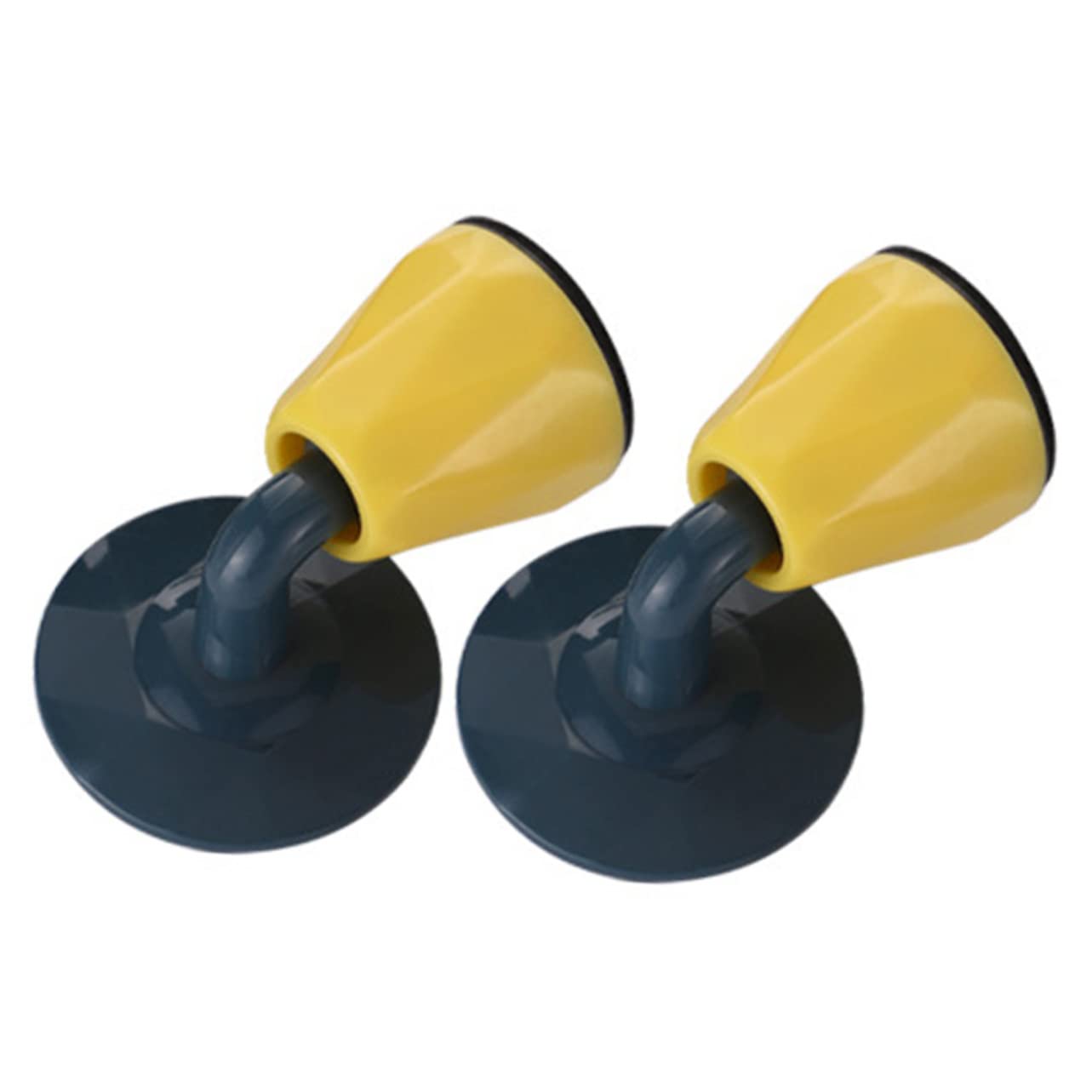 Tofficu 2St Leiser Türstopper Türschnalle Türstopper Bodenbefestigung Sicherheits-Türstopper Türgriffstopper Türgriffe wandpuffer door stops stumme Türstopper kleiner Türstopper Plastik von Tofficu