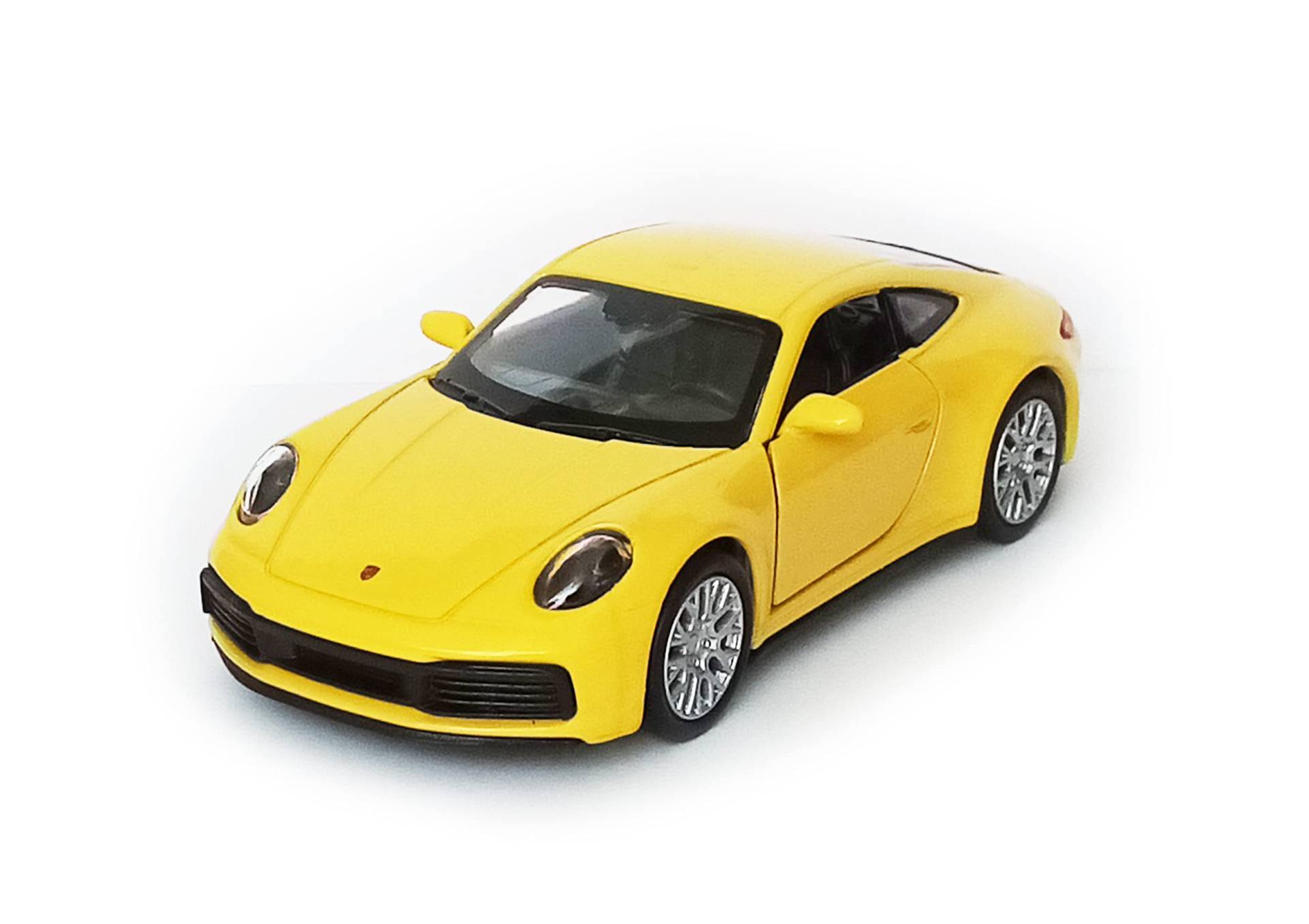 Toi-Toys Porsche 911 Carrera 4S Sportwagen Metall Modellauto Modell Auto 4-Farben Kinder Geschenk 85 (Gelb) von Toi-Toys