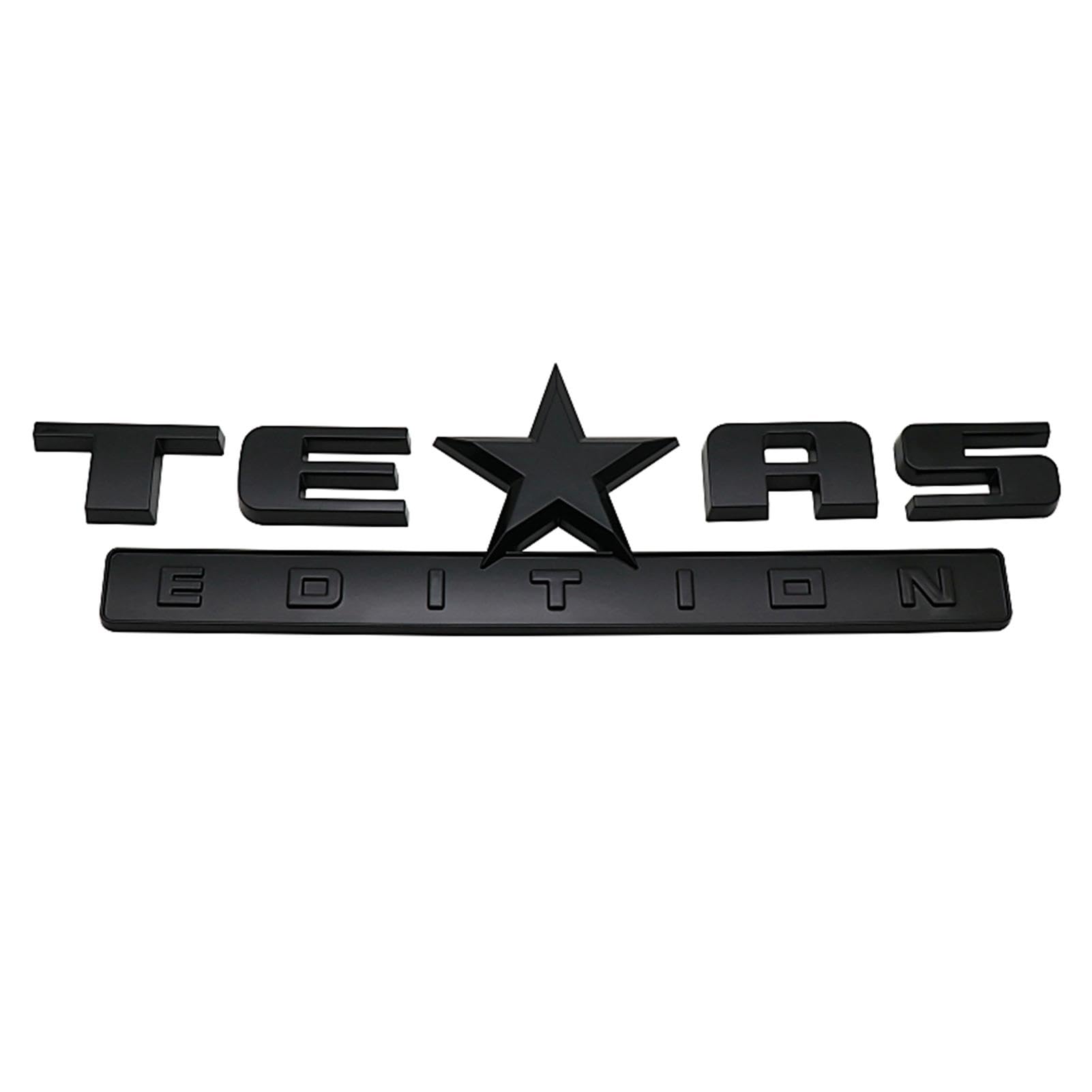 Texas Edition Star Aufkleber Seitentür Aufkleber ABS Seitentür Aufkleber Stick on Emblem Abzeichen Cool und Stilvoll Auto Aufkleber für Tür Auto Heckklappe von Toliya