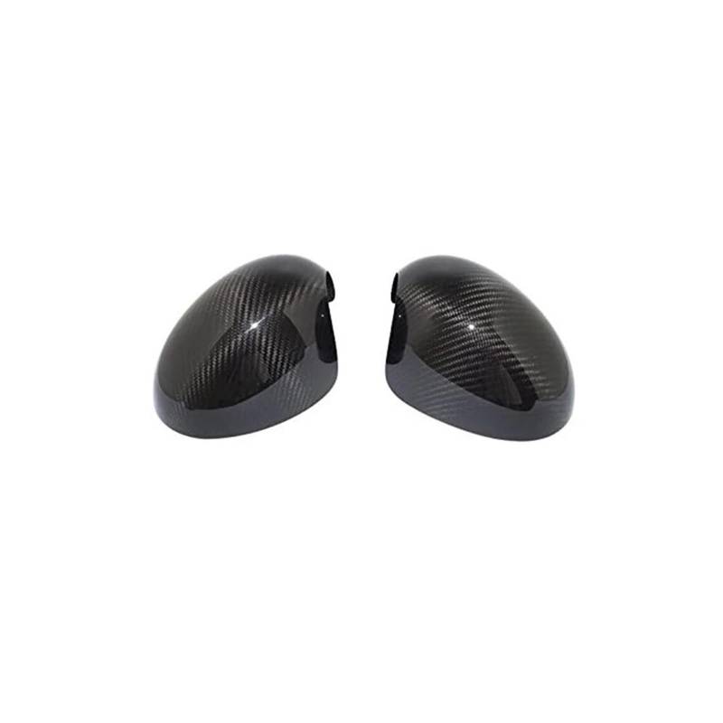 Tolstil [Replacement] 2 Stück glänzende Carbon-Spiegelabdeckungen for BMW for Mini R55 R56 R57 R58 R59 2007–2013, manuelles Modell (2Pcs-02) von Tolstil