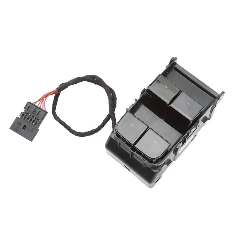 Tolstil [Replacement] Matte Schwarz Vorne Links Glas Lift Power Control Taste Schalter 1081037-01-F for Tesla for Modell 3 M3 2016-2020 tür Glas Heber von Tolstil