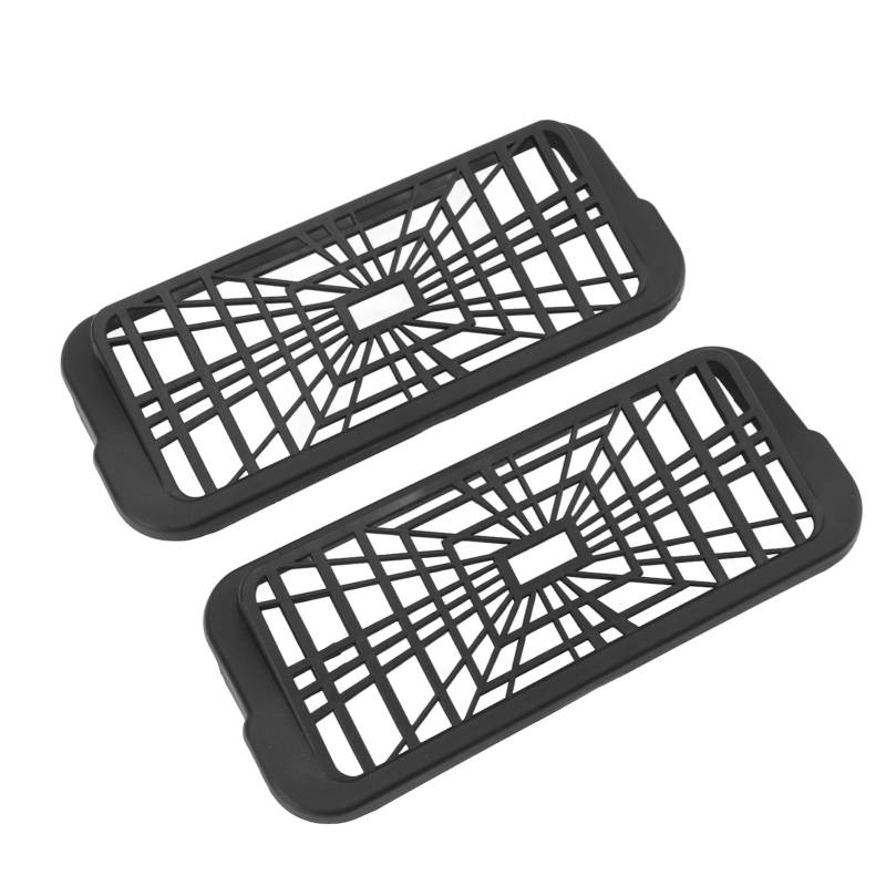 Backseat Air Flow Entlüftungsabdeckungen, Anti -Scratch 2PCS Eleganer Rücksitzluftentlüftungsverkleidungen für Modell 3 Highland 2024 von Tomantery