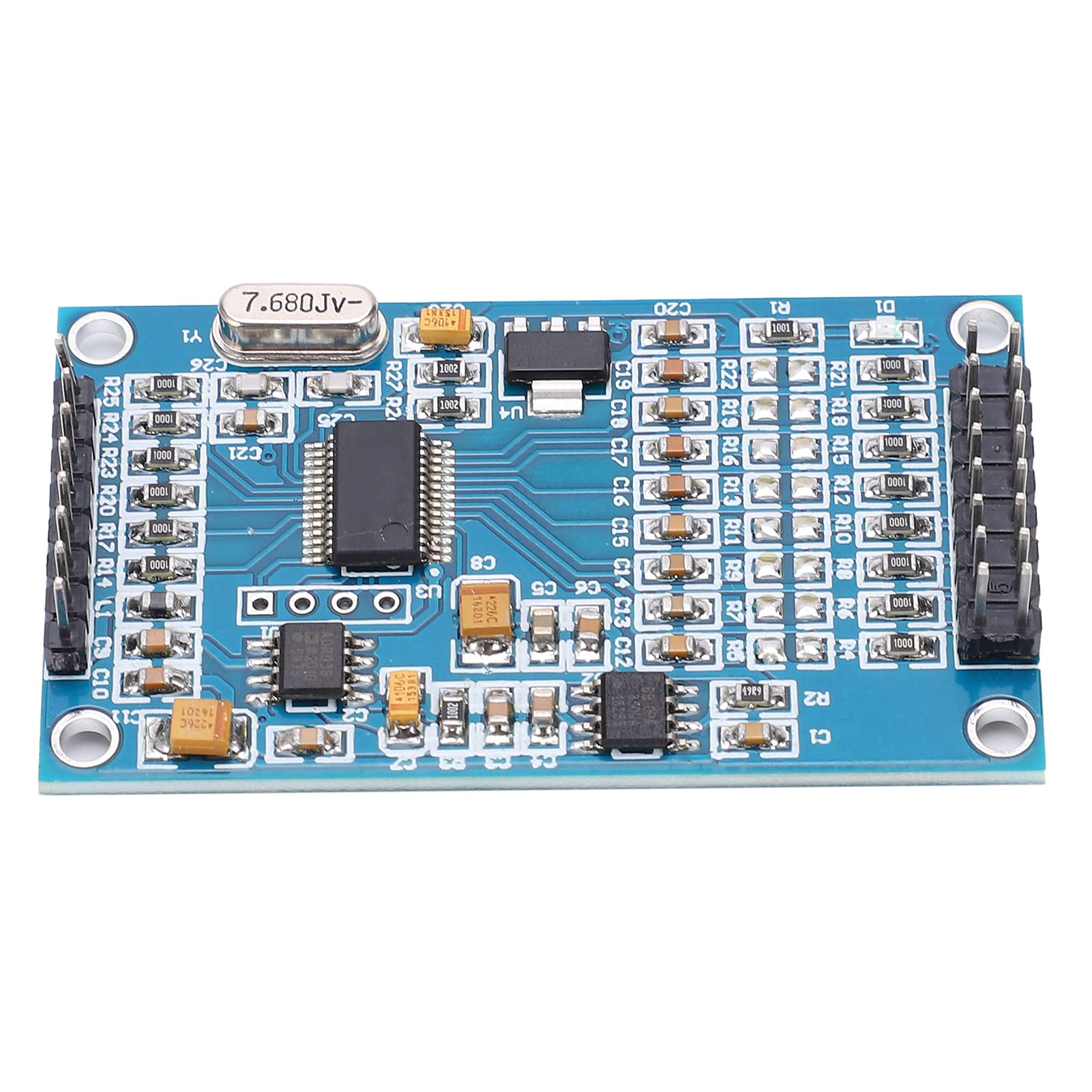 ADS1256 24 Bit 8 Kanal ADC Modul Datenerfassungskarte, Hochpräzise Datenerfassungskarte mit 30ksps Datenausgaberate von Tomotato