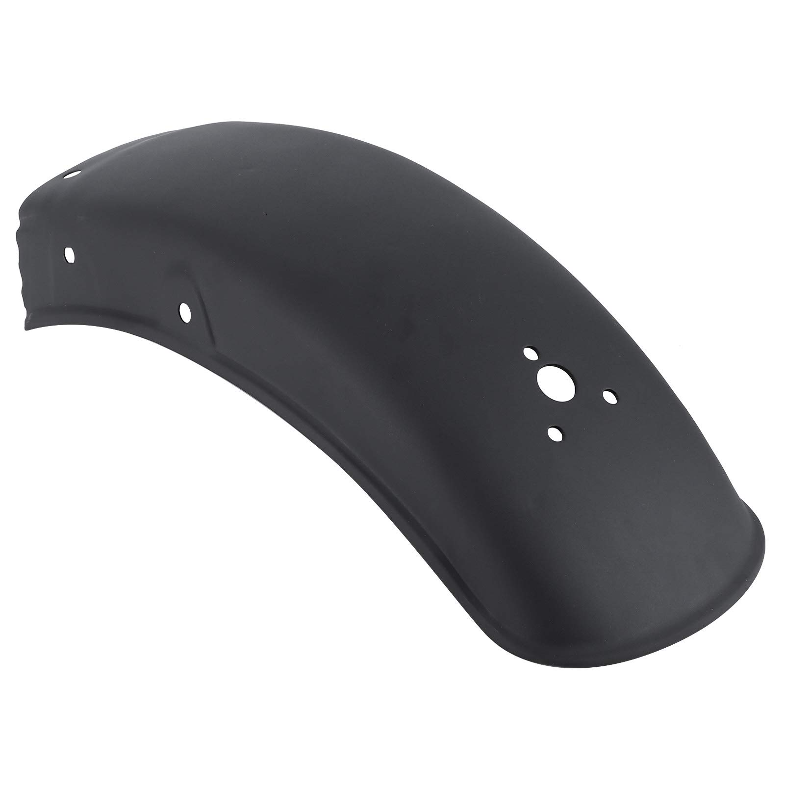 Tomotato Motorrad Kotflügel, Vorne Heckfender Universal Motorrad Frontfender Schmutzfänger Zubehör Retro Mattschwarz Kotflügelabdeckung Edelstahl Kotflügel von Tomotato