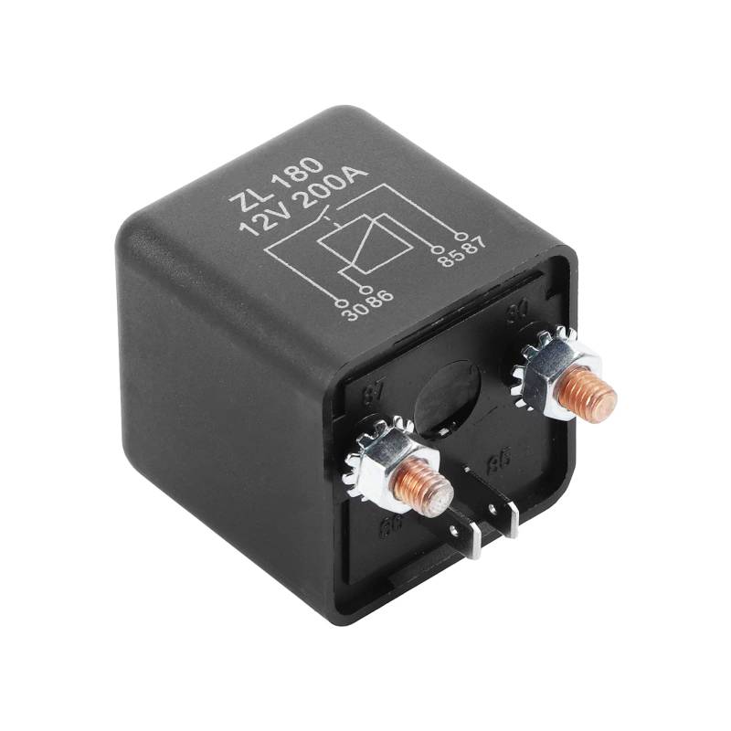 12 V 200 A Hochleistungs-Split-Charge-EIN/AUS-Schalter-Relais für Auto, Auto, Boot, 200 Ampere, Ideal für Baufahrzeuge, Autos von Tomvorks