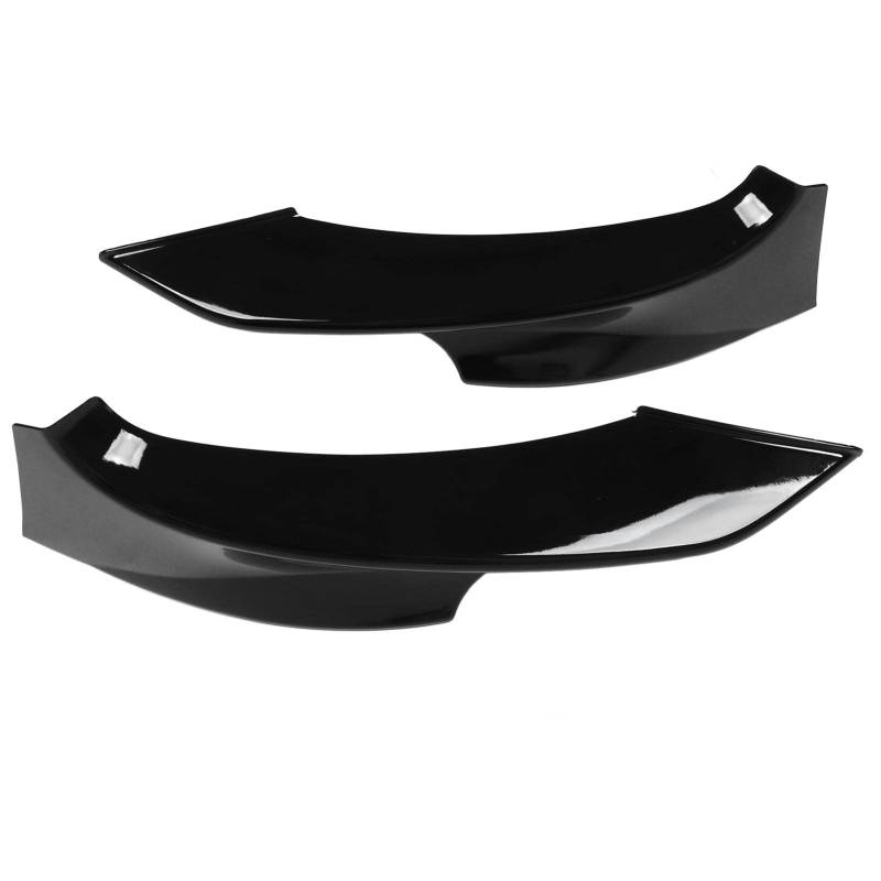 2 Stück Frontstoßstangenlippen-Splitter-Spoiler – Schwarzer Ersatz für 3er E92 E93 M Sport 2010–2013 von Tomvorks