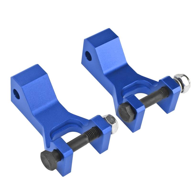 2PCS Aluminiumlegierung ATV Fronttieferlegungssatz 3,5 Zoll Drop für Raptor 660 660R YFM660R 2001-2005 (Blau) von Tomvorks