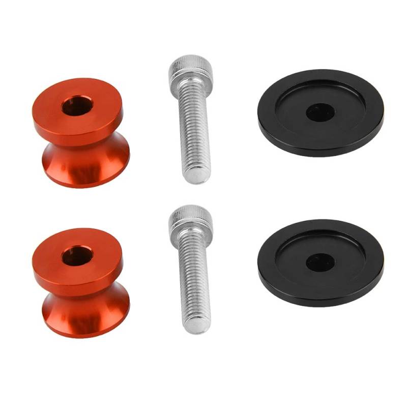 Tomvorks 8 Mm Hintere Schwingenschieber aus CNC-Aluminium (Orange) von Tomvorks